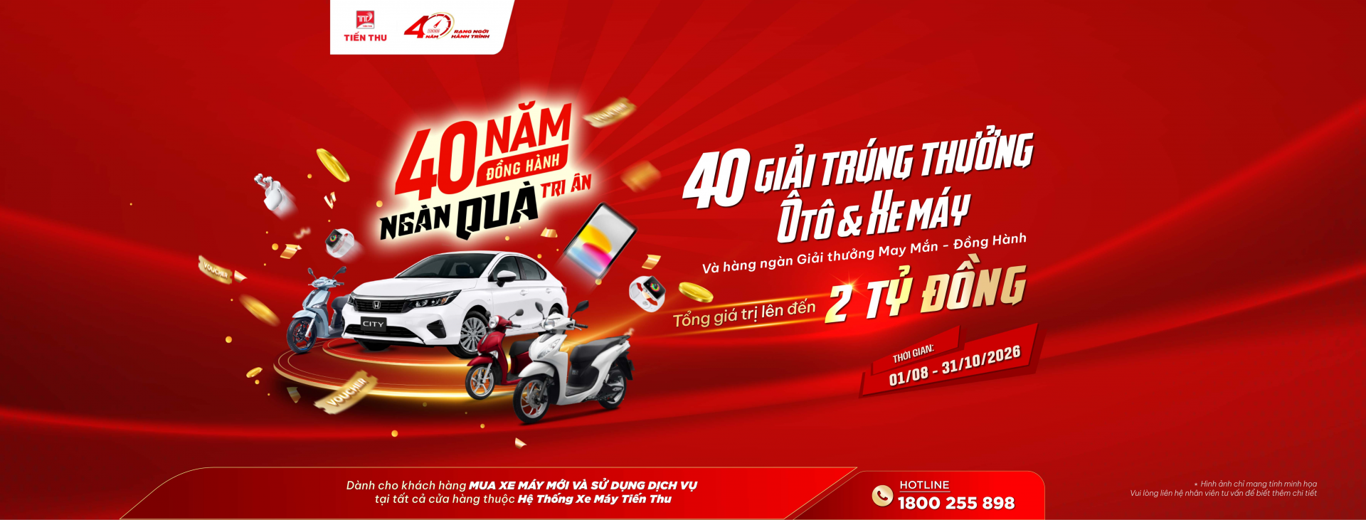 40 Năm Đồng Hành - Ngàn Quà Tri Ân 