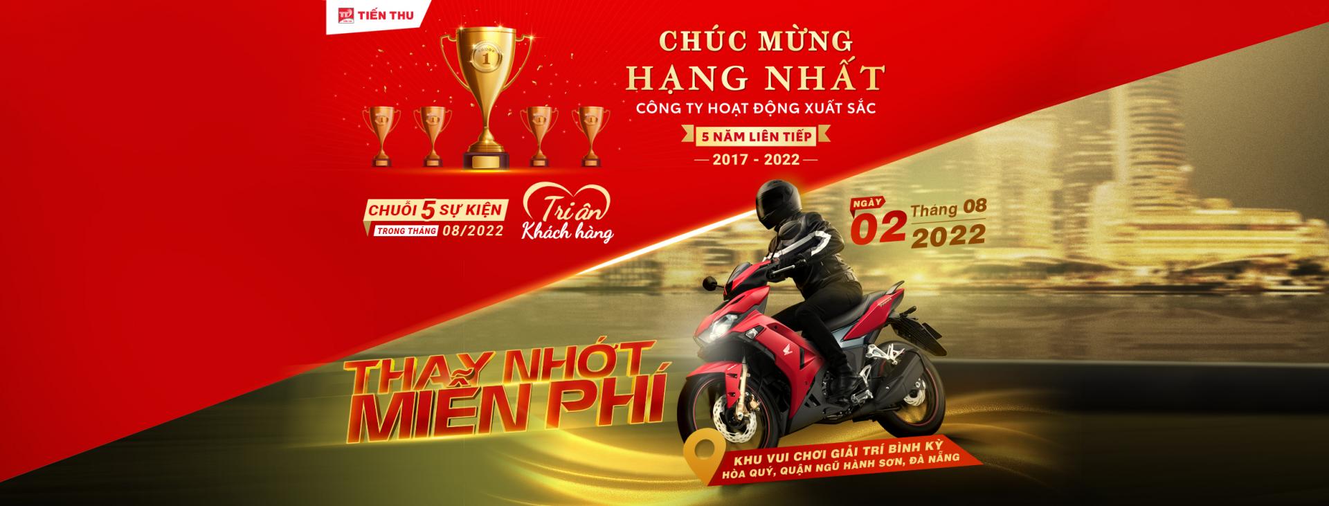 Tri Ân Khách Hàng - Thay Nhớt Miễn Phí 