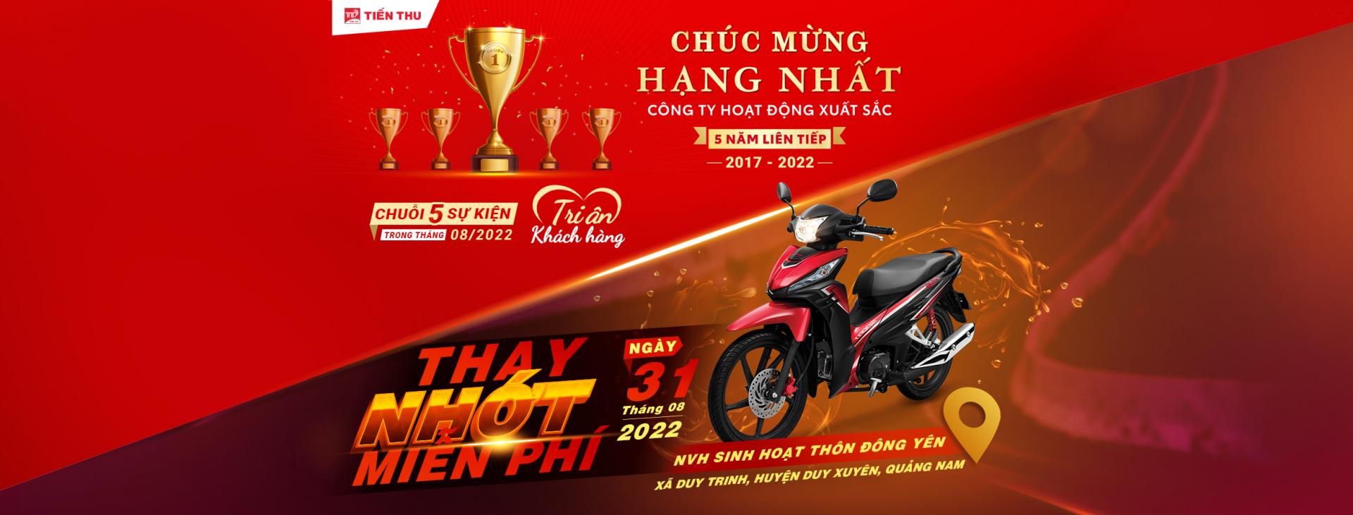 Chương Trình Tri  Ân Khách Hàng Tháng 8 - Huyện Duy Xuyên, Tỉnh Quảng Nam
