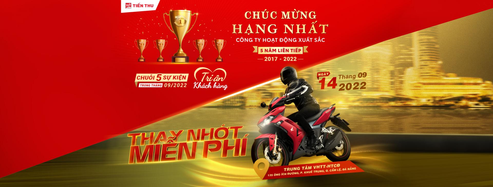 Tri Ân Khách Hàng - Thay Nhớt Miễn Phí