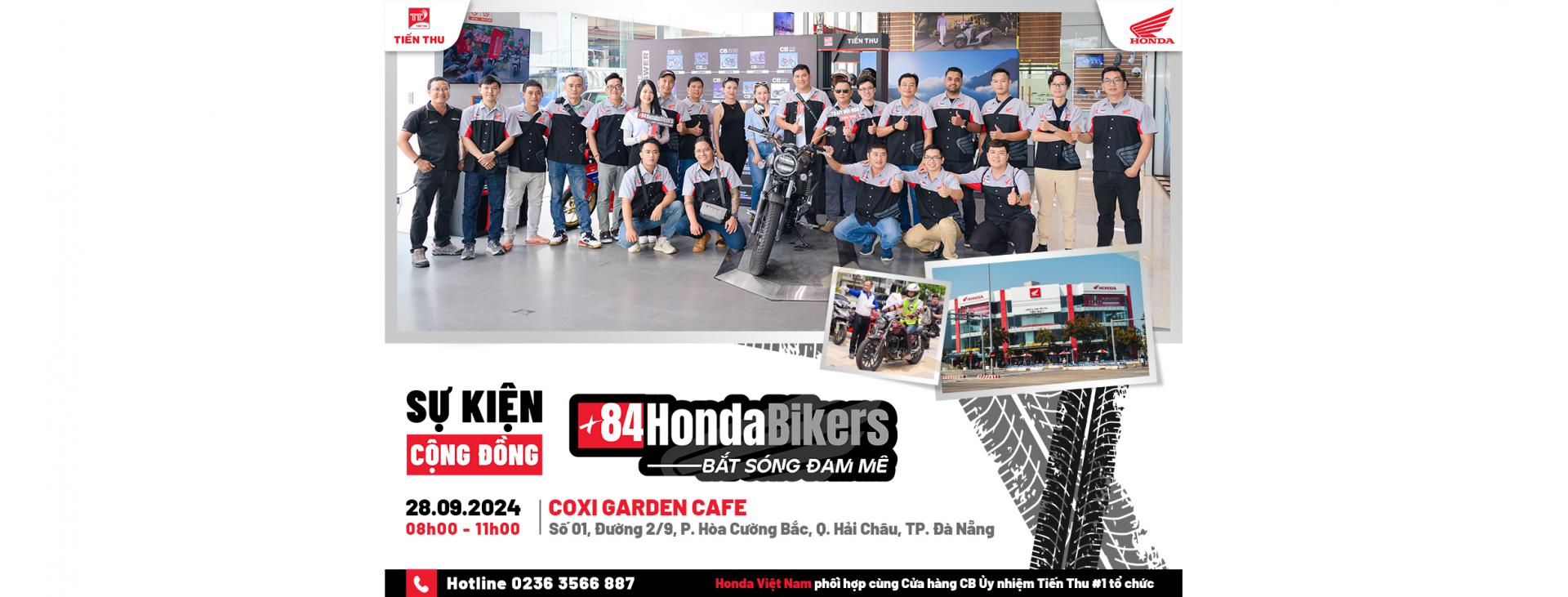 Bắt Nhịp Lái Đam Mê, Tự Do Chuyển Động Cùng +84HondaBikers