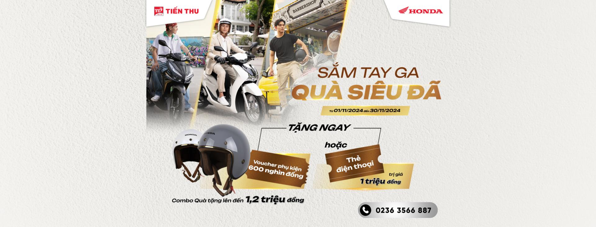 Sắm Xe Ga - Quà Siêu Đã