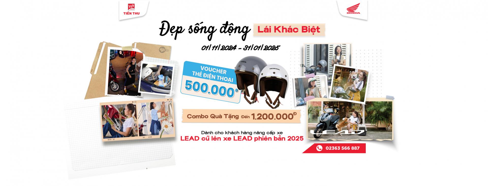 Lên Đời LEAD Mới, Đẹp Sống Động, Lái Khác Biệt