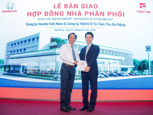 Tiến Thu Chính Thức Trở Thành Nhà Phân Phối Và Dịch Vụ Ô Tô Của Honda Việt Nam Tại Đà Nẵng