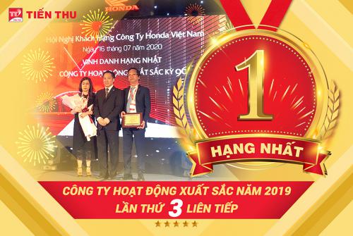 Tiến Thu Đạt Giải Thưởng Hạng Nhất Công Ty Hoạt Động Xuất Sắc Trên Toàn Quốc