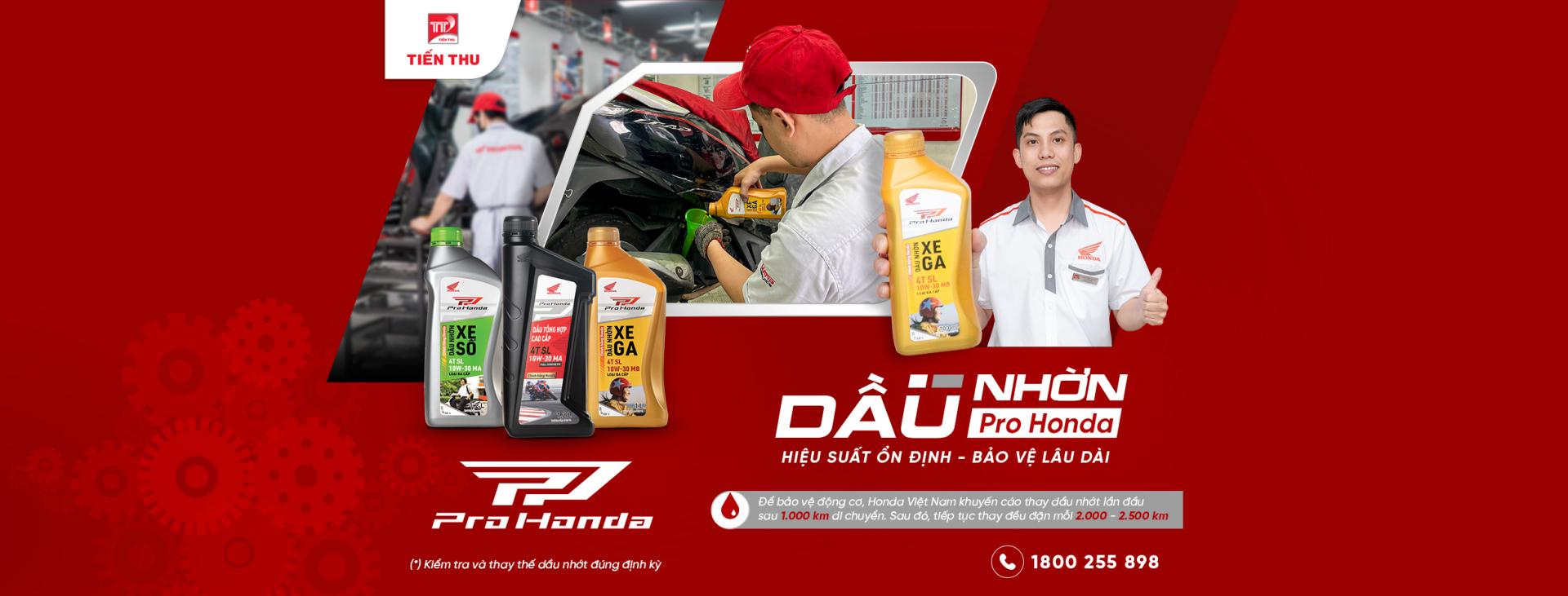 Dầu Nhờn Pro Honda - Hiệu Suất Ổn Định, Bảo Vệ Lâu Dài