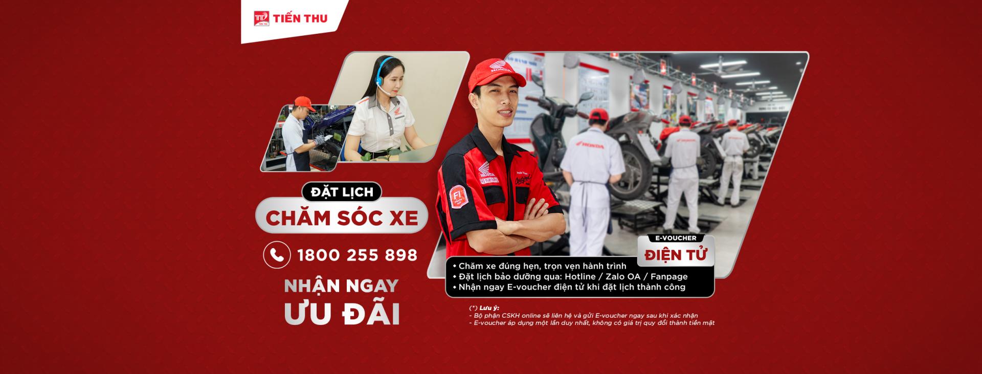 Đặt Lịch Chăm Xe - Nhận Ngay Ưu Đãi