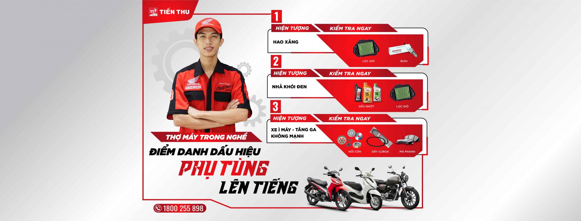 Điểm Danh Dấu Hiệu Nhận Biết Phụ Tùng Cần Được Kiểm Tra