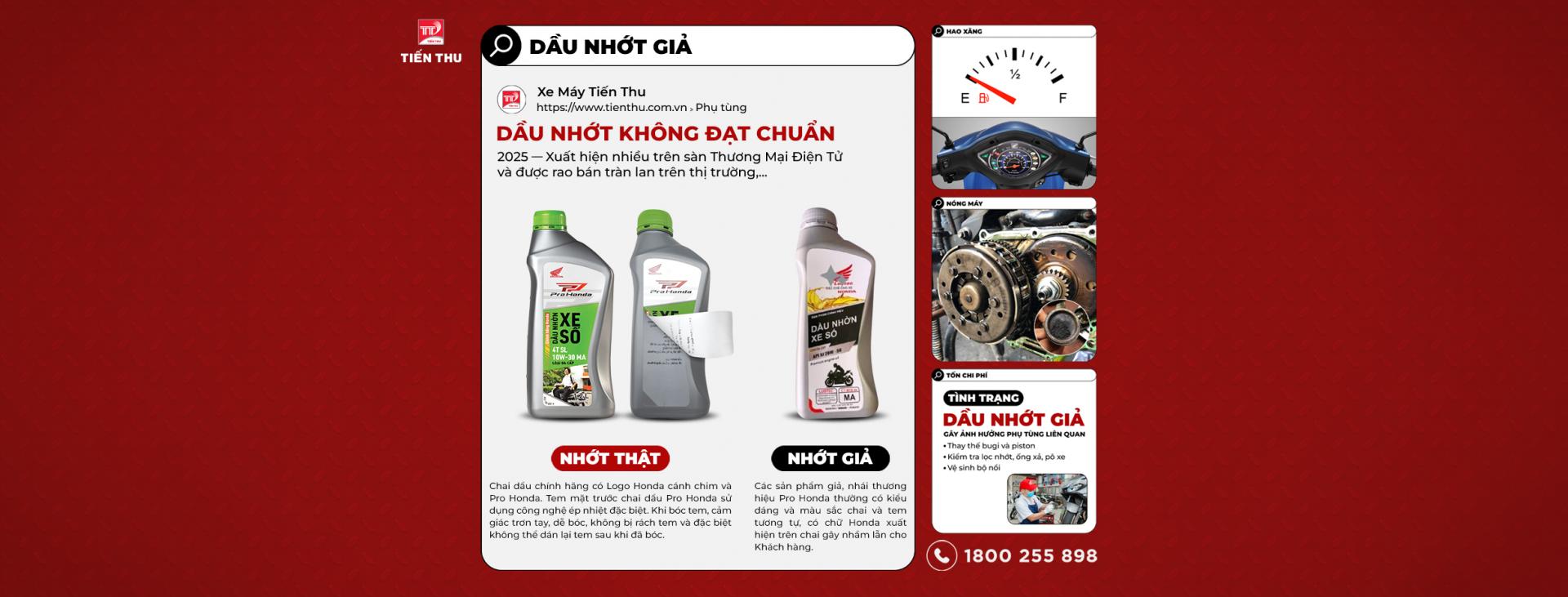 Dầu Nhớt Không Đạt Chuẩn Xuất Hiện Tràn Lan Trên Thị Trường