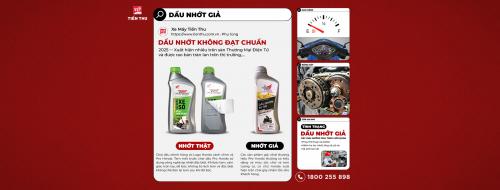 Dầu Nhớt Không Đạt Chuẩn Xuất Hiện Tràn Lan Trên Thị Trường