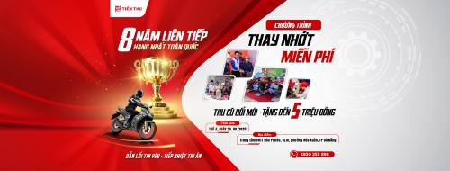 HEAD Tiến Thu #4 Tri Ân Khách Hàng, Thay Nhớt Miễn Phí