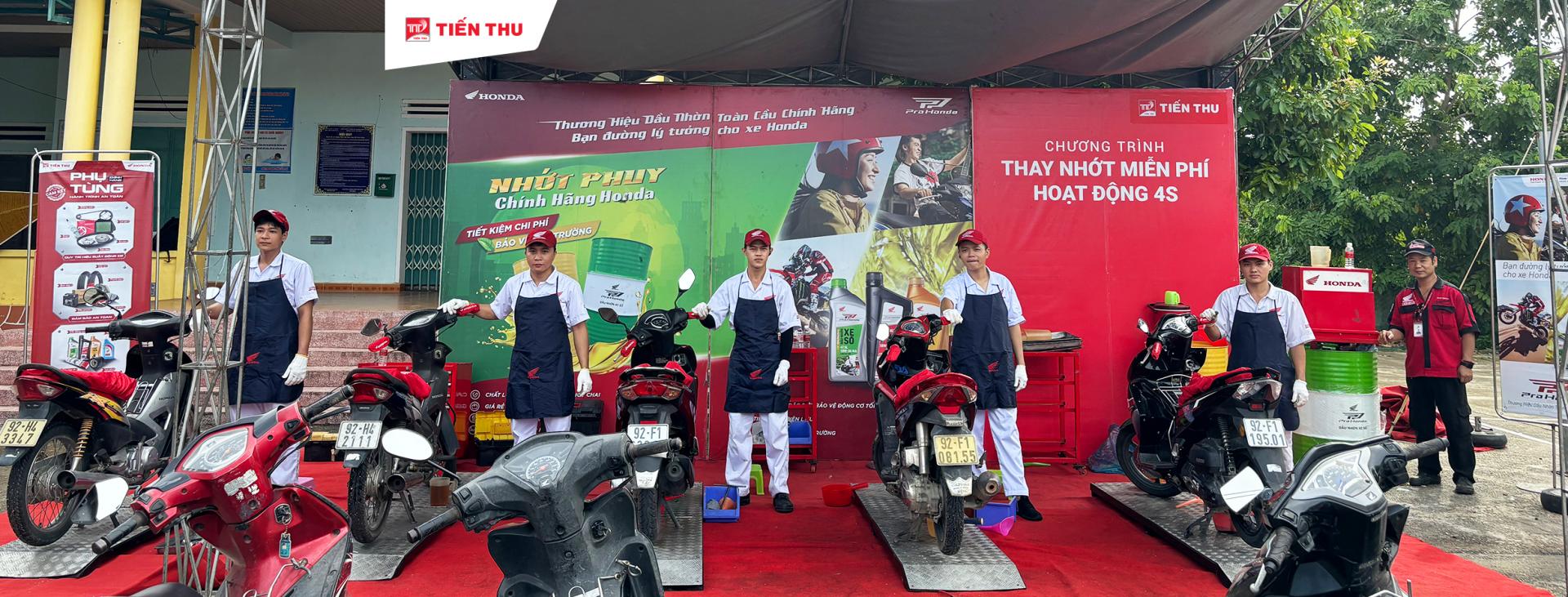 [Tổng Kết] HEAD Tiến Thu #2 Tri Ân Khách Hàng, Thay Nhớt Miễn Phí