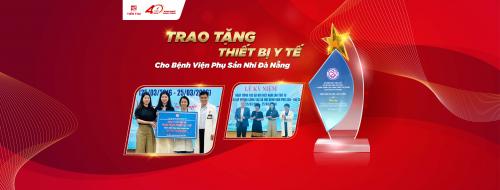 Tiến Thu Trao Tặng Thiết Bị Y Tế Trị Giá 725,000,000 VND Cho Bệnh Viện Phụ Sản - Nhi Đà Nẵng