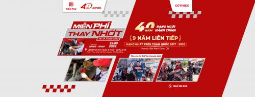 [HEAD Cotimex] Tri Ân Khách Hàng - Thay Nhớt Miễn Phí